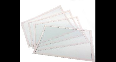 HBM Folie - Plakvenster voor SBC 30 - 33 x 15 cm