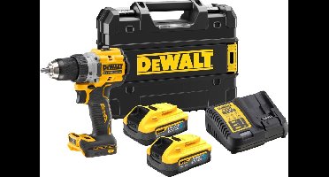 DeWALT DCD800H2T Compacte accu schroefboormachine 18V XR 5.0Ah POWERSTACK in TSTAK