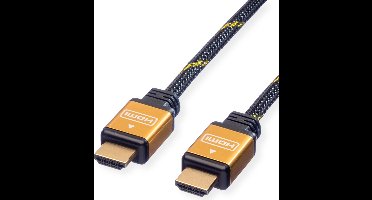 ROLINE GOLD HDMI High Speed Kabel, M/M, 3 m