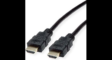 ROLINE HDMI High Speed kabel met Ethernet, TPE, zwart, 3 m