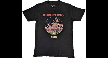 Pink Floyd - Vintage Pyramids Heren T-shirt - M - Zwart