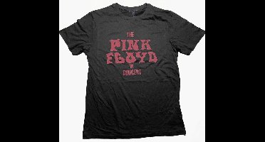 Pink Floyd - In Concert Heren T-shirt - L - Zwart