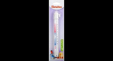 Metaltex Thermometer Koelkast/vriezer 21 Cm Wit