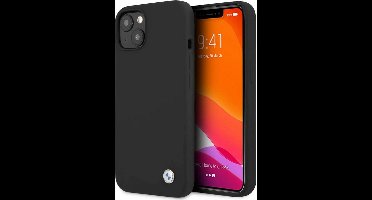 BMW Silicone Back Case - Geschikt voor Apple iPhone 13 (6.1") - Zwart