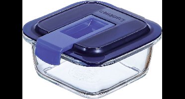 Easy Box - Vershouddoos - Vierkant - Transparant en Blauw - 38cl