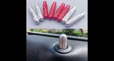 Deurslot Stift Slot Rood Voor Mercedes A B W GL ML GLA CLA Klasse Deurpin Pin Lock Styling