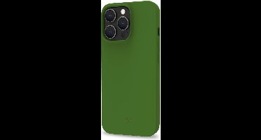 Celly Planet Siliconen hoesje - Geschikt voor Apple iPhone 14 Pro - Recycled TPU Back Cover - Groen