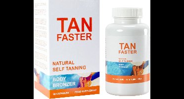 Tan Faster - Sneller bruin - 60 capsules