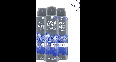 Dove Men+Care Cool Fresh Deodorant - 3 x 150 ml - Voordeelverpakking