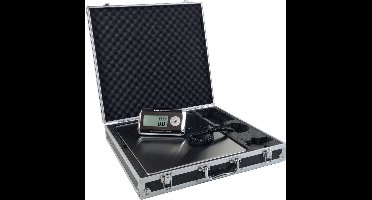 Stalen weegschaal in Koffer, Weegkoffer 150kg x 100g