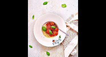 Pastabord Gedecoreerd D27cm 'pasta'