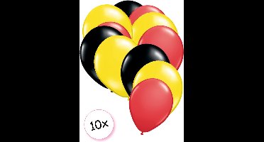 Ballonnen Set Belgie Rood/Geel/Zwart