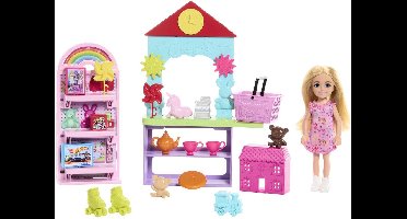 Barbie Chelsea Beroepenpop Speelgoedwinkel Speelset