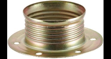 Schroefring messing E14