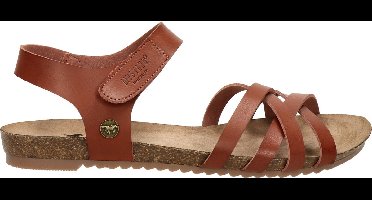 Mustang dames sandaal - Cognac - Maat 39