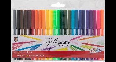 Grafix Viltstiften 25 Stuks
