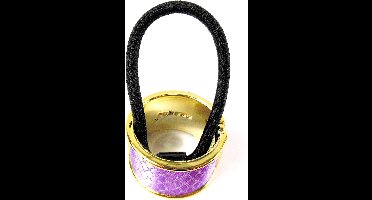 Staartklem paars schubben patroon