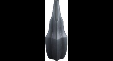 PTMD Robbin Vaas - 13 x 13 x 47 cm - Glas - Grijs