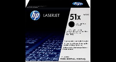 HP 51X - Tonercartridge / Zwart / Hoge Capaciteit