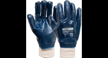 OXXA Cleaner 50-040 handschoen 1 paar 10/XL Oxxa - blauw/wit - Nitril/Katoen - Kap - EN 388:2016