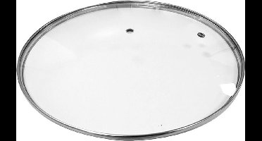 Deksel Braadpan EDM 76694 Navulling Pan Kristal Transparant Ø 26 cm