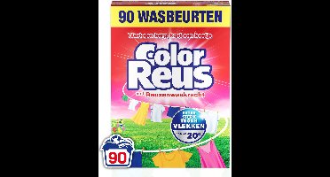Color Reus Waspoeder Wasmiddel - Voordeelverpakking - 90 wasbeurten - 4.5 kg