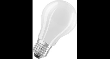 LEDVANCE LED spaarlamp, matte lamp, E27, warm wit (3000K), 5 watt, vervangt 75W gloeilamp, zeer efficiënt en energiebesparend, pak van 1