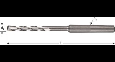 Centreerboor A-konus ø6,5x130