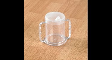 Beker met 2 extra grote handvatten : Beker + tuitje