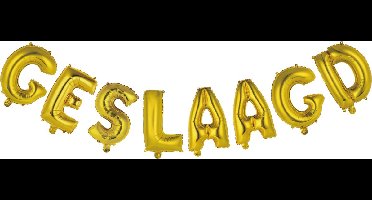 Folieballonnen - Geslaagd - Niet voor Helium - 41cm