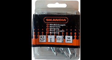 Skandia Blindklinknagels - 4 x 14 mm