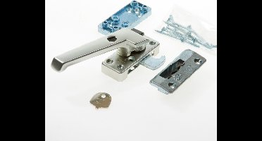 Axa Raamsluiting met nok drukknop afsluitbaar links inbouw F2 3320-41-92/E