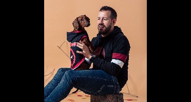 Hondentrui Deadpool M Zwart