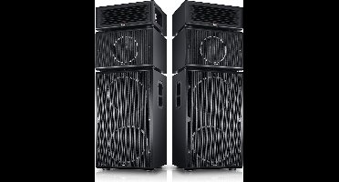 Teufel POWER HIFI stereo set - Modulair bluetooth luidsprekersysteem - Set van 2 - zwart