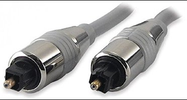 Alpha Elettronica 91-015/05B InfiniBand en Glasvezelkabel 5 m Toslink Grijs