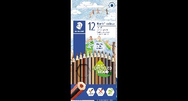 Staedtler kleurpotlood Noris Club People Of The World 12 kleurpotloden - Beige Potloden - Beige Kleurpotloden - Skincolor Potloden
