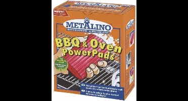 BBQ & Oven PowerPads - barbecue spons - barbecue reiniger - staalwol zeeppads - barbequereiniger