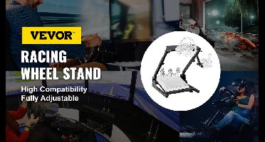 Vevor - Wheel stand - racestuur standaard houder - race cockpit - logitech G25 G27 G29 - thrustmaster - fanatec