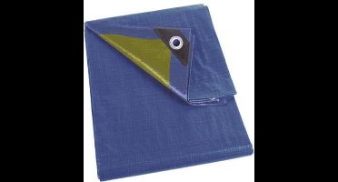 Dekzeil - Blauw/Groen - Standaard - 4 X 5 M