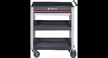 TOOLCRAFT 553942 Servicewagen Kleur (specifiek): Grijs, Lichtgrijs, Rood