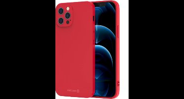 Swissten Soft Joy Hoesje - Geschikt voor iPhone 11 Pro - Rood