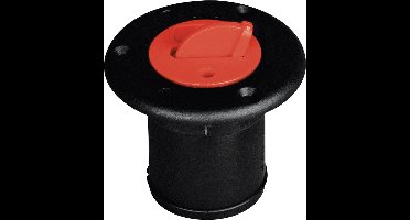 Plastic dekvuldop - 51 mm - FUEL - Zwart