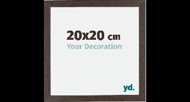Your Decoration - Fotolijst 20x20 cm - MDF - Eiken Donker - Mura