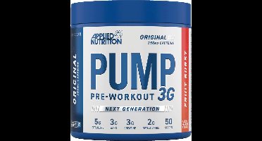 Pump 3G Pre-Workout (Fruit Burst - 375 gram) - APPLIED NUTRITION