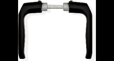 Deurkrukken LF-Line 126 mm, zwart dd 38-40 mm