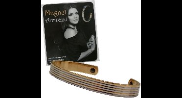 Stolz - Magneet Armband Bicolor - 2 Magneten 1400 Gauss