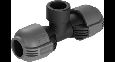 GARDENA Sprinklersysteem - T-stuk 25mm x 3/4" binnendraad