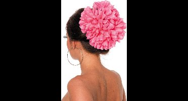 Hawai bloemenclip groot pink