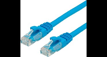 VALUE Patchkabel Kat.6A (Class EA) UTP, blauw, 2 m