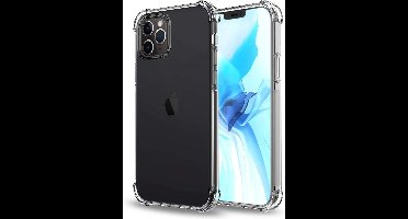 Hoesje voor iPhone 12 PRO MAX backcover Shockproof siliconen Transparant